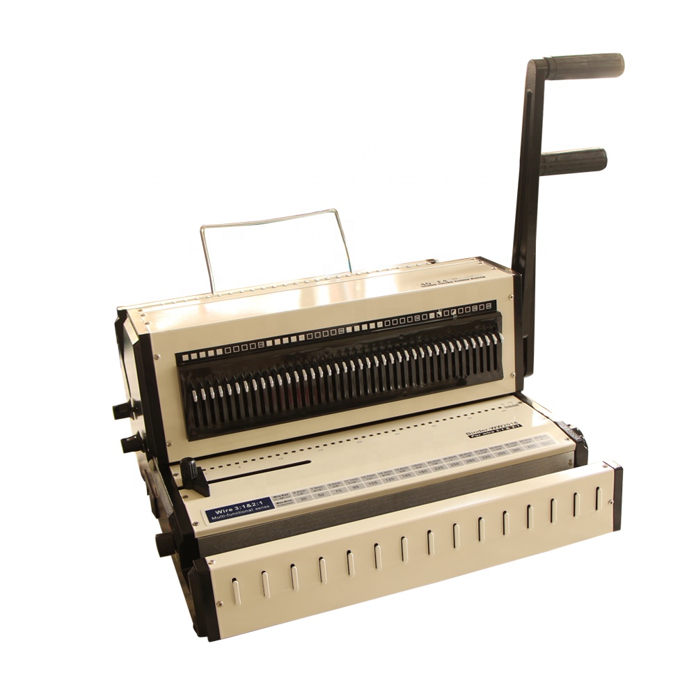 Binding Machine Comb - Máquina Encuadernadora Manual Multifuncional de Espiral