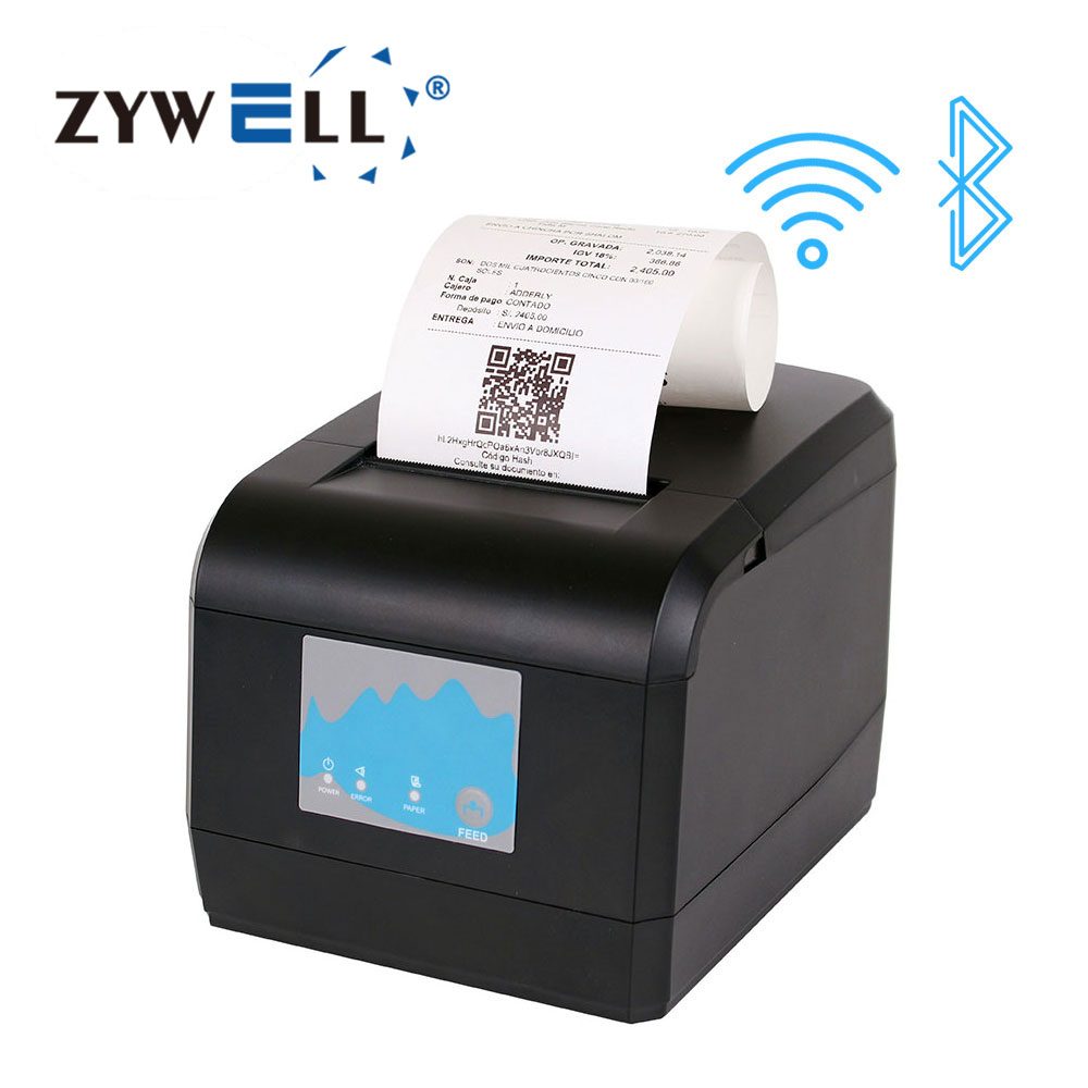 Receipt Printer Thermal - Nueva impresora Wifi lanzada Zywell ZY908