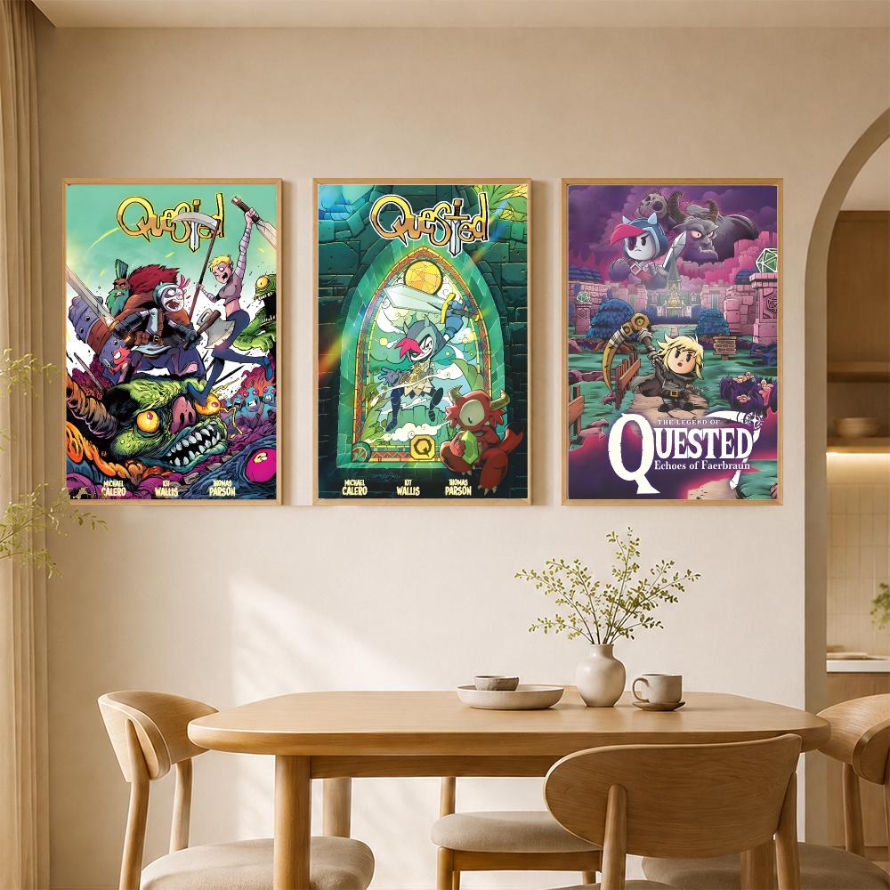 Póster gráfico de la marca Que - Office Quest reseña y precio