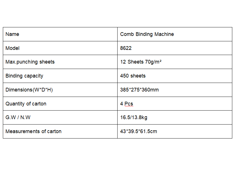 Máquina Encuadernadora de Pein - Binding Machine Comb reseña y precio