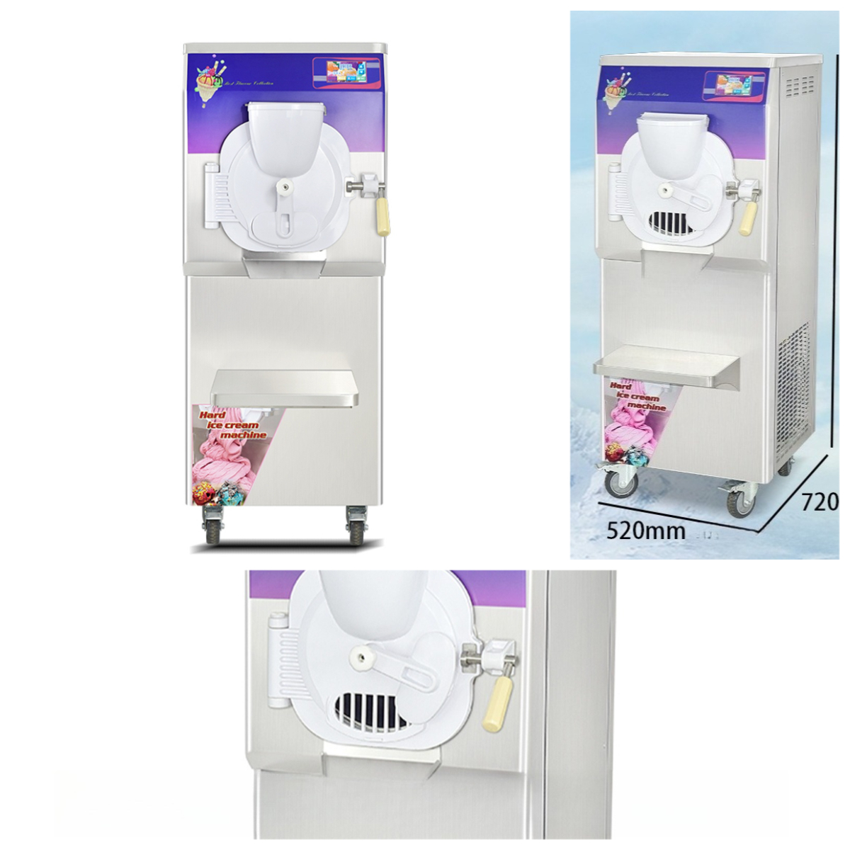 Máquina de helado duro de frut - Office Technician reseña y precio