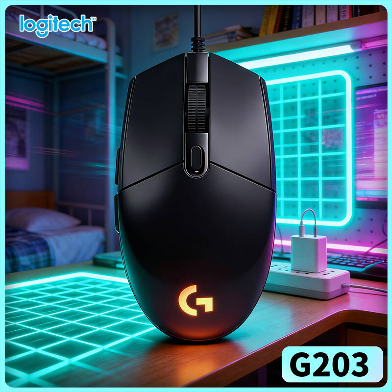 Ratón para Juegos Logitech G20 - Logitech Mouse G203 reseña y precio