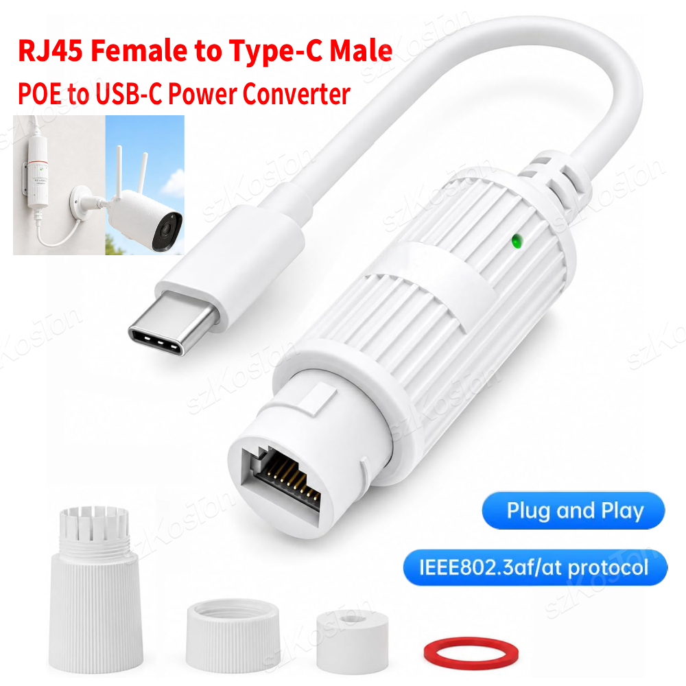 Convertidor de Energía POE a U - Power Over Ethernet reseña y precio