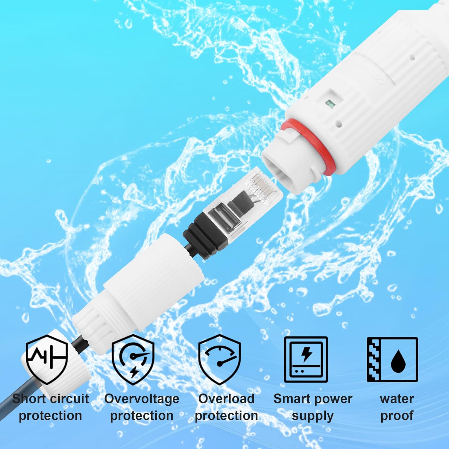 Convertidor de Energía POE a U - Power Over Ethernet reseña y precio