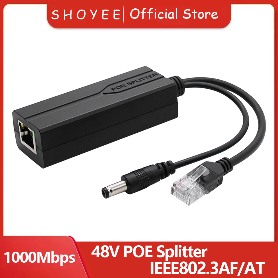 Divisor POE 48V a 12V/5V IEEE  - Power Over Ethernet reseña y precio