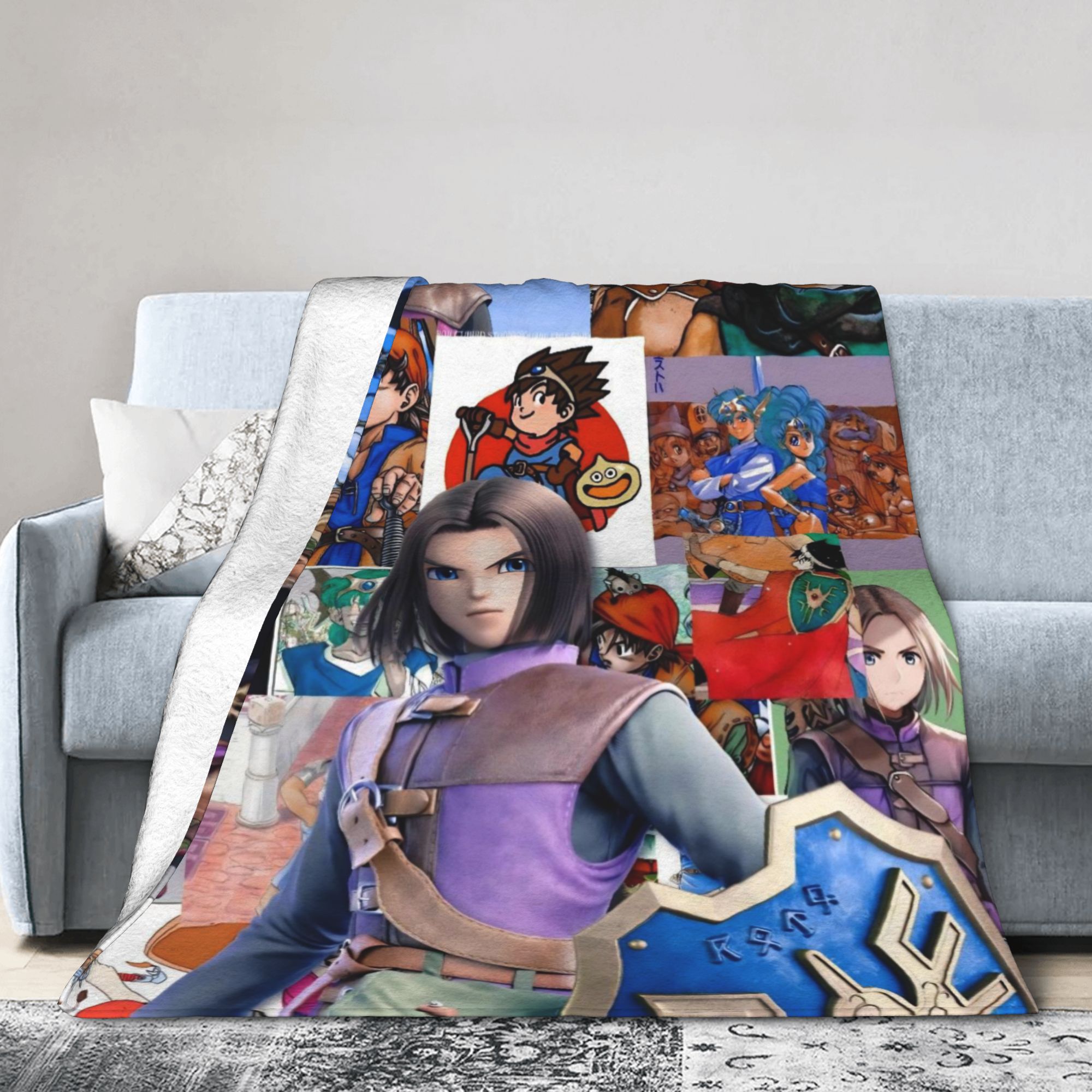 Manta de terciopelo con diseño - Office Quest reseña y precio